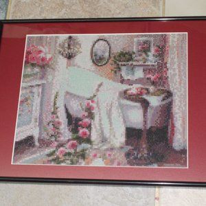 Gorgeous fine art print 9 3/4"x11.5",  matted & framed, 12.5"x16.5"
